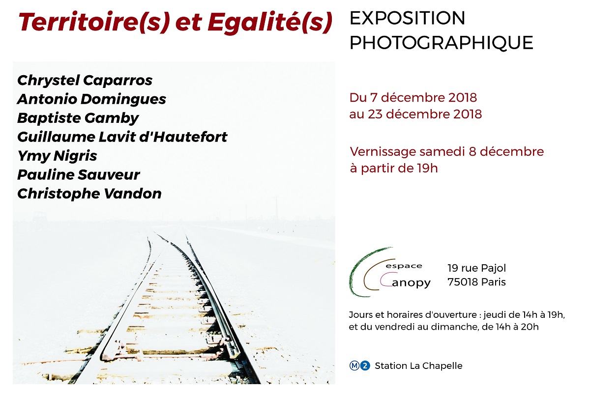 Exposition Territoire(s) et égalité(s) / 7 au 23 décembre 2018